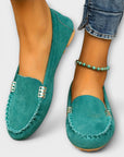 Moccasin Slip-Ons