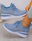 Lightweight Comfort Lace-Up Trainers