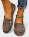 Moccasin Slip-Ons