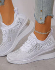 Lightweight Comfort Lace-Up Trainers