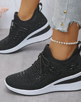 Lightweight Comfort Lace-Up Trainers
