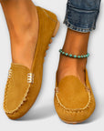 Moccasin Slip-Ons