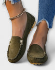Moccasin Slip-Ons