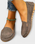 Moccasin Slip-Ons