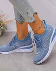 Lightweight Comfort Lace-Up Trainers