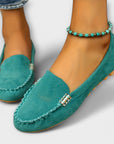 Moccasin Slip-Ons