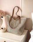 Chic Straw Woven Handbag