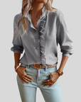 Alina | Elegant Ruffle Blouse