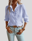 Alina | Elegant Ruffle Blouse