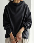 High-Neck Soft Knit Top