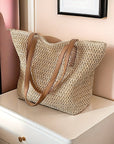Chic Straw Woven Handbag