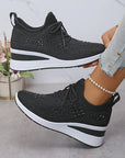 Lightweight Comfort Lace-Up Trainers