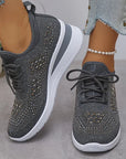 Lightweight Comfort Lace-Up Trainers