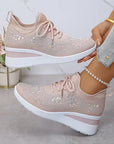 Lightweight Comfort Lace-Up Trainers