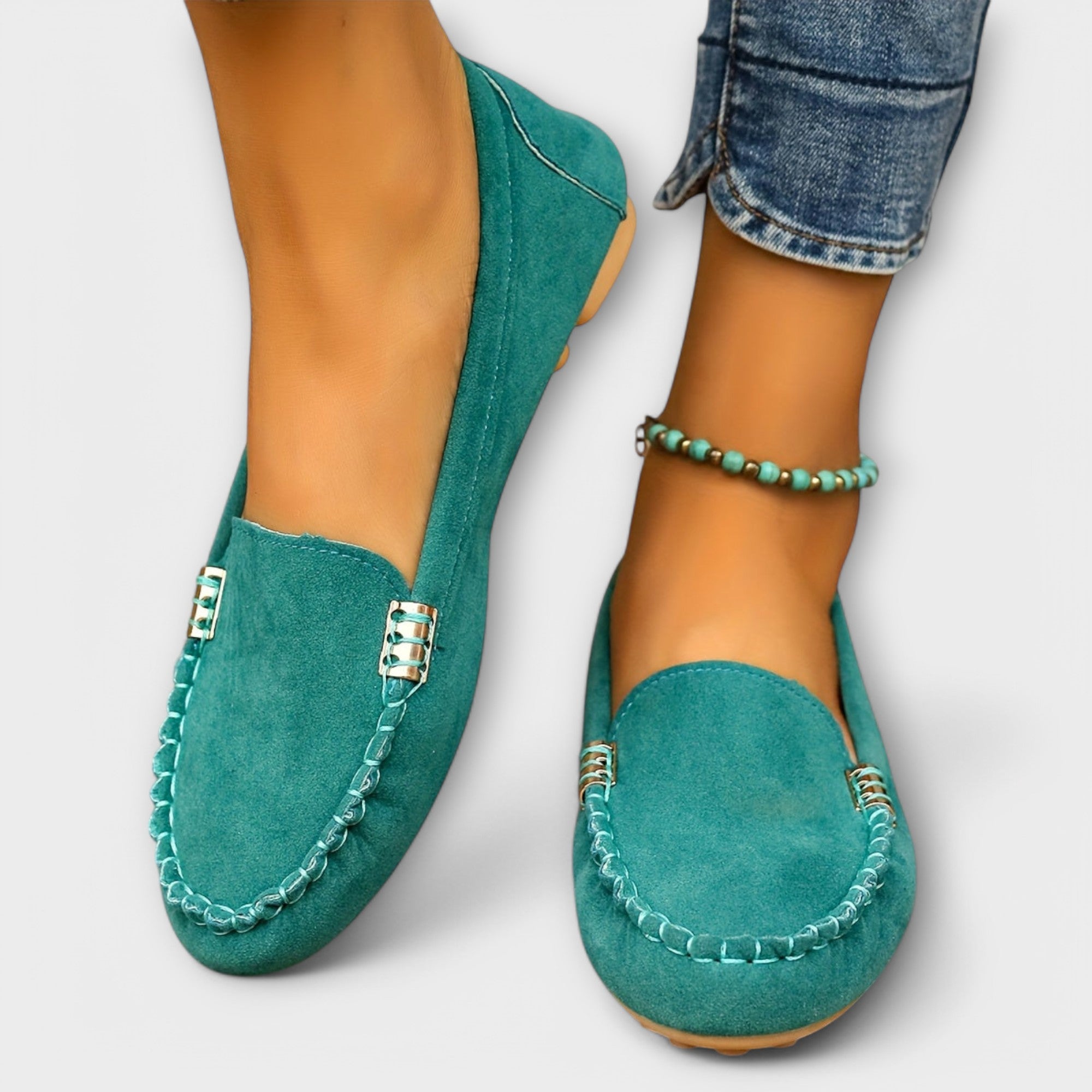Moccasin Slip-Ons