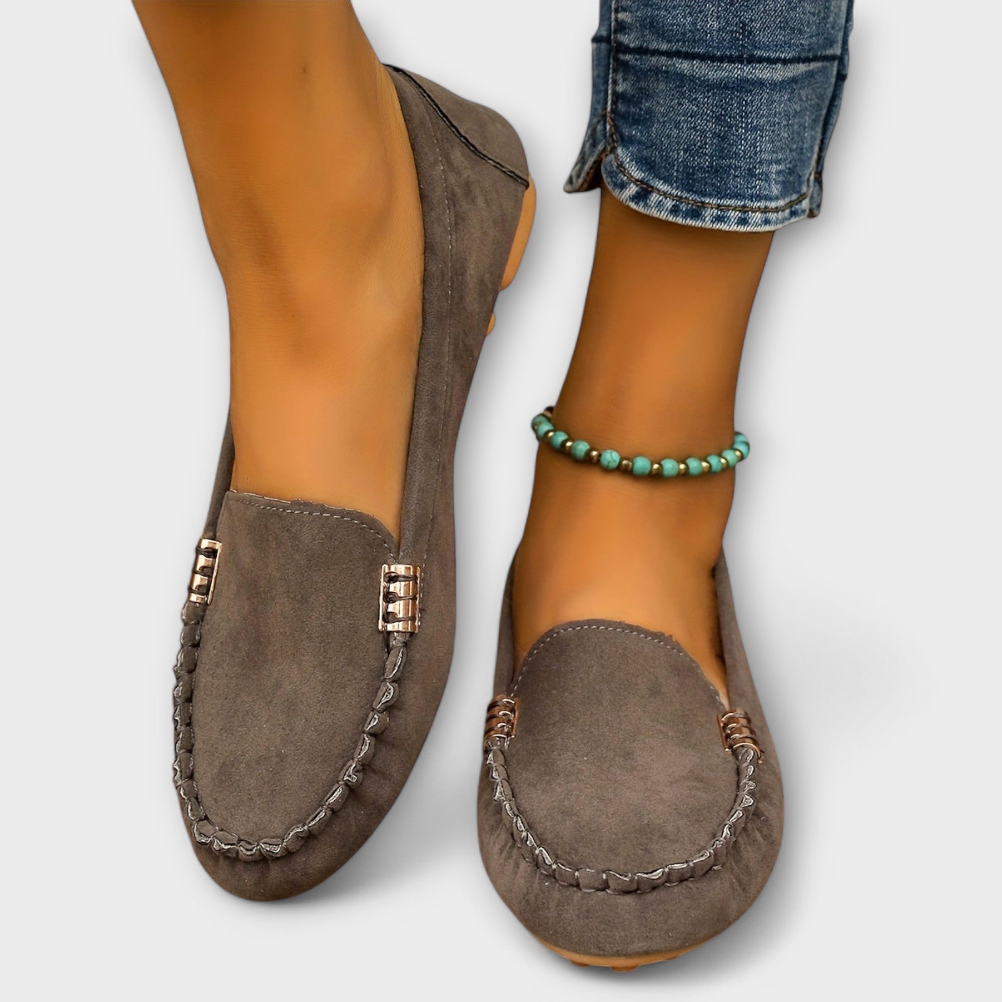 Moccasin Slip-Ons