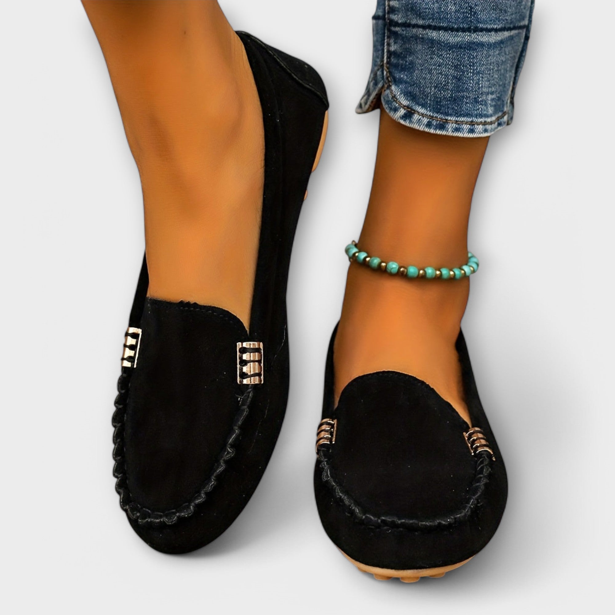 Moccasin Slip-Ons