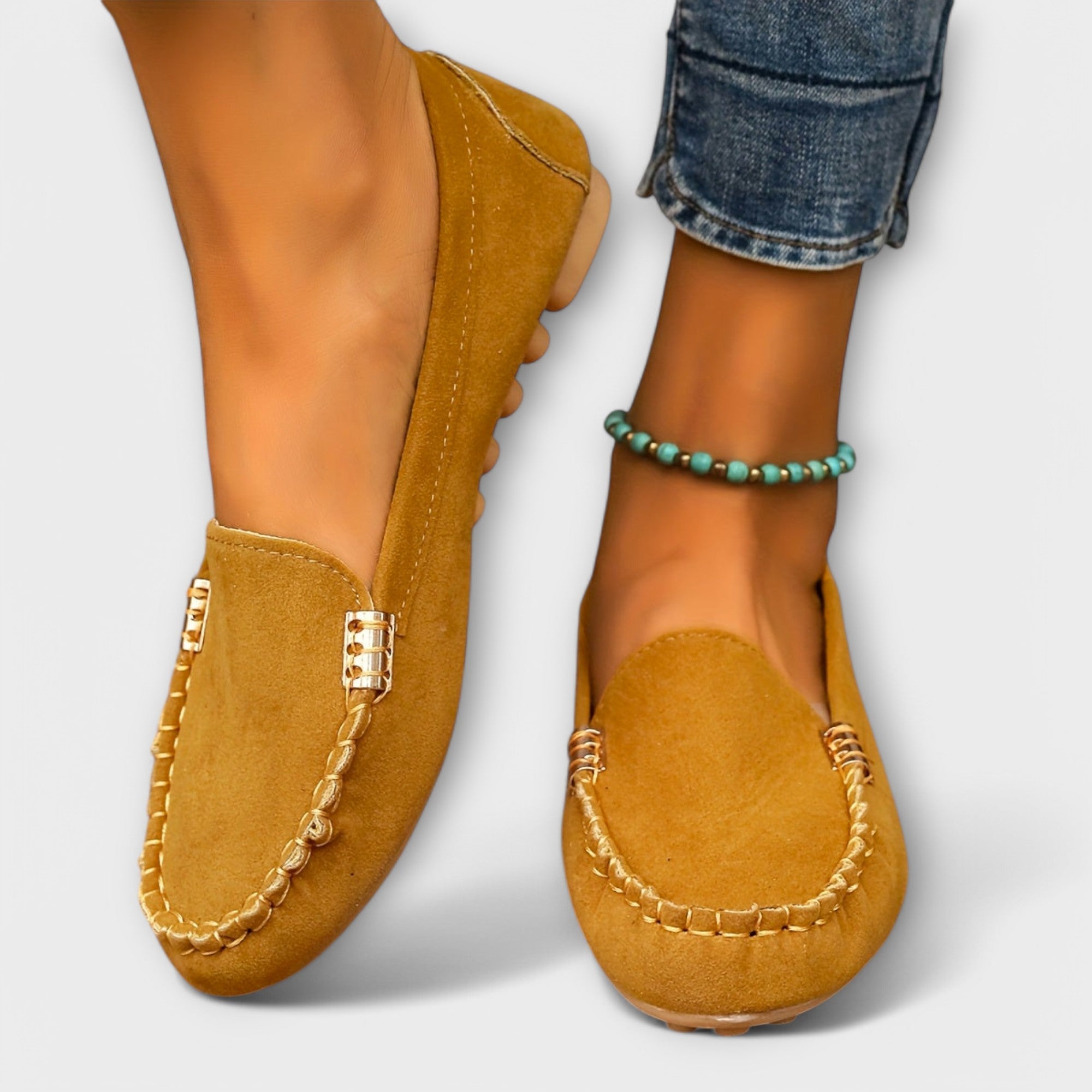Moccasin Slip-Ons