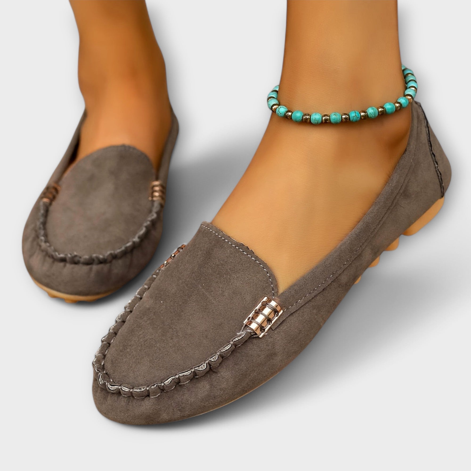 Moccasin Slip-Ons