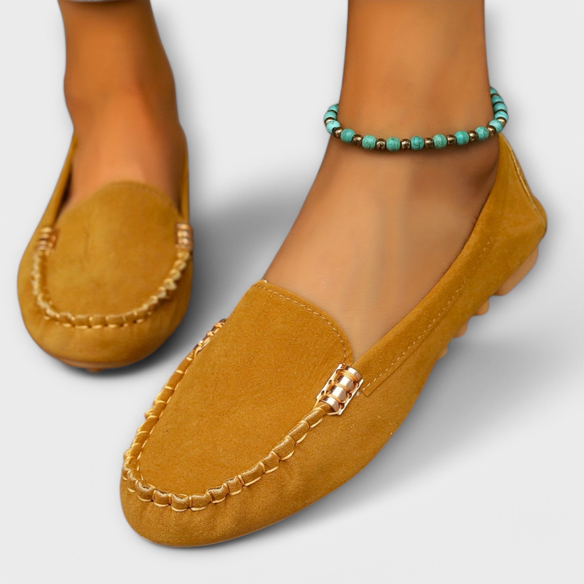 Moccasin Slip-Ons