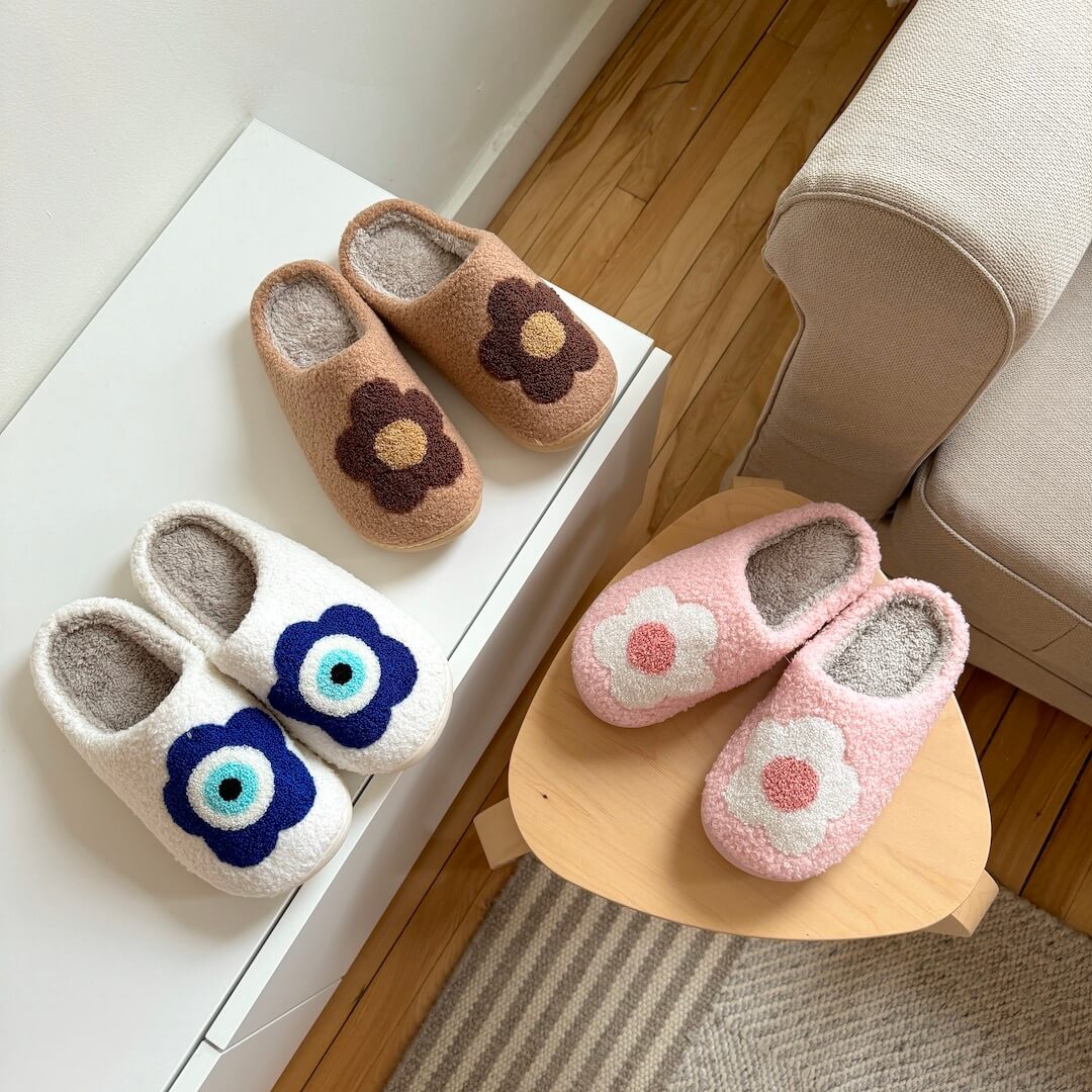 Bloom Flower Cosy Slippers