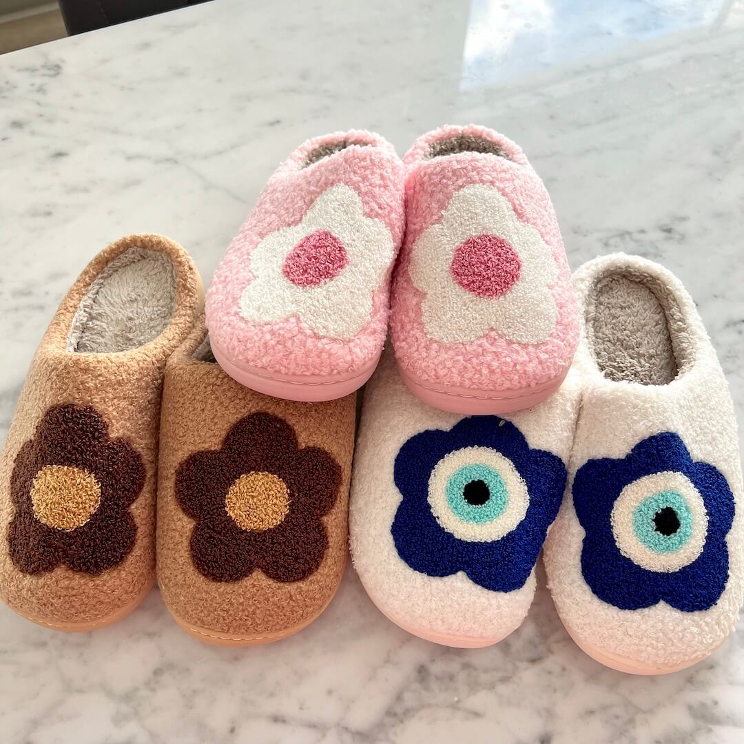 Bloom Flower Cosy Slippers