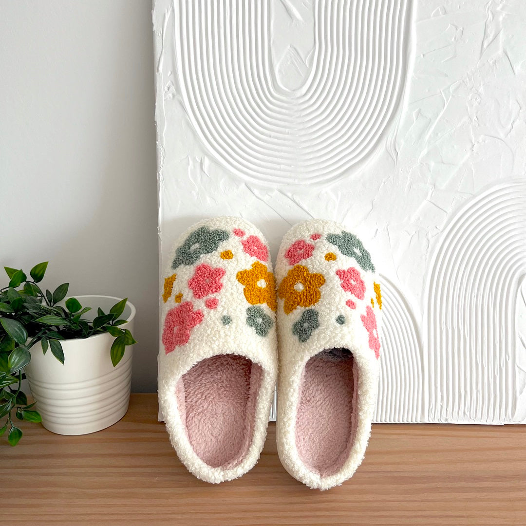 Livia Flower Cosy Slippers