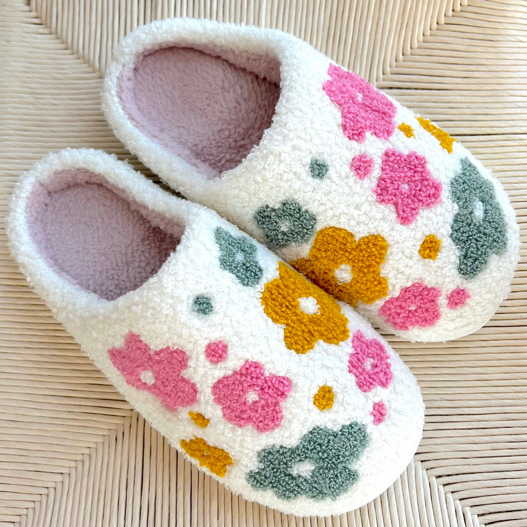 Livia Flower Cosy Slippers